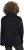 Ulla Popken Chain Fringe Smooth Fleece Sweatshirt Black - Puloverji & jopice - 