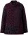 Ulla Popken Leopard Print Scarf Sweater Dark Wine Red - Puloverji & jopice - 