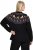 Ulla Popken Norwegian Style Christmas Sweater Black - Puloverji & jopice - 