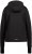 Ulla Popken HYPRAR Zip Front Hooded Stretch Sweatshirt Black - Puloverji & jopice - 