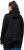 Ulla Popken HYPRAR Zip Front Hooded Stretch Sweatshirt Black - Puloverji & jopice - 