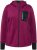 Ulla Popken HYPRAR Zip Front Hooded Stretch Sweatshirt Blackberry - Puloverji & jopice - 