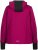 Ulla Popken HYPRAR Zip Front Hooded Stretch Sweatshirt Blackberry - Puloverji & jopice - 