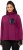 Ulla Popken HYPRAR Zip Front Hooded Stretch Sweatshirt Blackberry - Puloverji & jopice - 