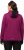 Ulla Popken HYPRAR Zip Front Hooded Stretch Sweatshirt Blackberry - Puloverji & jopice - 