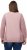 Ulla Popken Mixed Knit Patch Look Sweatshirt Old Pink - Puloverji & jopice - 