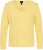 Ulla Popken Shoulder Accent Classic Fit Textured Knit Sweater Lemon Yellow - Puloverji & jopice - 