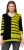 Ulla Popken Mixed Stripe 3/4 Sleeve Colorblock Sweater Apple Green - Puloverji & jopice - 