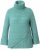 Ulla Popken Asymmetric Zipper Turtleneck Sweater Green - Puloverji & jopice - 