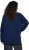 Ulla Popken Inverted Seam Long Sleeve Sweatshirt Navy - Puloverji & jopice - 