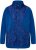 Ulla Popken Patch Print Fleece Jacket Denim Blue - Puloverji & jopice - 