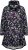 Ulla Popken Floral Stand-Up Collar Flounce Panel Sweatshirt Black - Puloverji & jopice - 