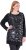 Ulla Popken Sequined Soft Fine Knit Sweater Black - Puloverji & jopice - 