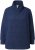 Ulla Popken Eco Cotton Stripe Textured Sweatshirt Navy - Puloverji & jopice - 