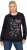 Ulla Popken Sparkling Sequin Bows Christmas Sweatshirt Black - Puloverji & jopice - 