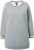 Ulla Popken Nostalgic Escape Oversized Sweatshirt Mouse Grey - Puloverji & jopice - 