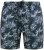D555 Cleethorpes Hawaii Printed Swimshorts Navy - Kopalne hlače - Moške Kopalne Hlače za Močnejše postave