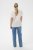 Kaffe Curve Valeria Top Chalk - Topi - 