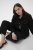 Kaffe Curve Brenn Barrel Twill Jeans Washed Black - Kavbojke - 