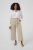 Kaffe Curve Pheolo Cropped Pants Feather Grey - Látkové nohavice - 