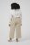 Kaffe Curve Pheolo Cropped Pants Feather Grey - Látkové nohavice - 