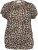 Kaffe Curve Sonna Stanley Top Leopardji potisk - Majice - 