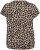 Kaffe Curve Sonna Stanley Top Leopardji potisk - Majice - 