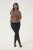 Kaffe Curve Sonna Stanley Top Leopardji potisk - Majice - 