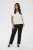 Kaffe Curve Jena V-Neck Majica Chalk - Majice - 