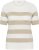 Kaffe Curve Lizzy Striped Pullover Chalk/Feather Grey Bold Stripe - Majice - 