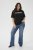 Kaffe Curve Ariana T-Shirt Black - Majice - 