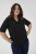Kaffe Curve Phoelina T-Shirt Black - Majice - 