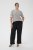 Kaffe Curve Lizzy Knit T-Shirt Chalk/Midnight Fine Stripe - Majice - 