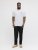 Jack & Jones Brandon T-Shirt White - Kratke Majice - Moške kratke majice za močnejše postave