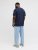 Jack & Jones Brandon T-Shirt Blue - Kratke Majice - Moške kratke majice za močnejše postave