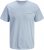 Jack & Jones Brandon T-Shirt Celestial Blue - Kratke Majice - Moške kratke majice za močnejše postave
