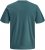 Jack & Jones Grayson Majica Turkizna - Kratke Majice - Moške kratke majice za močnejše postave