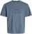 Jack & Jones Edenver T-Shirt Blue - Kratke Majice - Moške kratke majice za močnejše postave