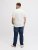 Jack & Jones Edenver T-Shirt White - Kratke Majice - Moške kratke majice za močnejše postave