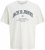 Jack & Jones Edenver T-Shirt White - Kratke Majice - Moške kratke majice za močnejše postave