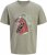 Jack & Jones King Crew Neck T-Shirt Grey - Majice s potiskom - 