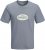 Jack & Jones Catskills Worldwide Majica Modra - Kratke Majice - Moške kratke majice za močnejše postave