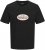 Jack & Jones Catskills Worldwide Majica Črna - Kratke Majice - Moške kratke majice za močnejše postave