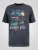 D555 Moyles Newport Beach Woody Car Printed T-Shirt Navy Twist - Majice s potiskom - 
