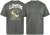 North Latitude 61317 Slub Majica S Potiskom Na Hrbtni Strani Temno Prašno Zelena - Kratke Majice - Moške kratke majice za močnejše postave