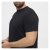 North Latitude T-Shirt O-Neck Black - Kratke Majice - Moške kratke majice za močnejše postave