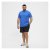 North Latitude Sport Tech T-Shirt Cobolt Blue - Kratke Majice - Moške kratke majice za močnejše postave