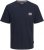 Jack & Jones Trevor T-Shirt Navy - Kratke Majice - Moške kratke majice za močnejše postave