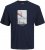 Jack & Jones Copenhagen Photo T-Shirt Navy - Kratke Majice - Moške kratke majice za močnejše postave