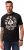 JP1880 T-Shirt 2-Pack Wild West Black And White - Kratke Majice - Moške kratke majice za močnejše postave